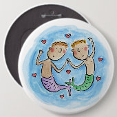 Mermen Button (Vorne & Hinten)