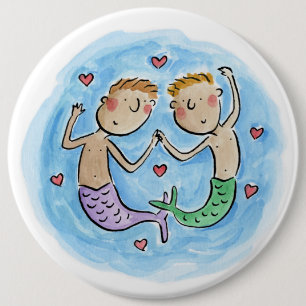 Mermen Button