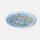 Mermen Pappteller (Schrägansicht)