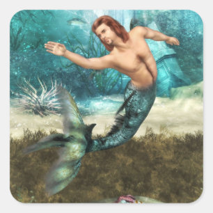 Mermen Stickers