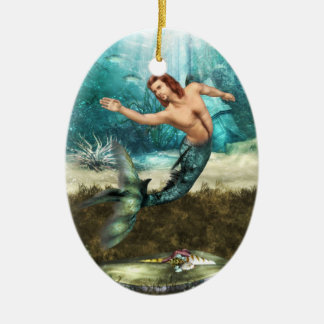 Mermen-Verzierungen Keramikornament