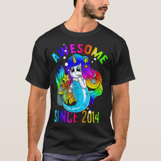 Mermicorn Mermaid Unicorn Geburtstag Phantastisch T-Shirt