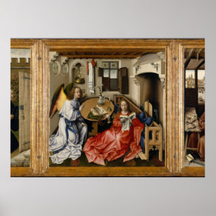 Merode Alterpiece von Robert Campin Poster