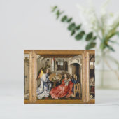 Merode Alterpiece von Robert Campin Postkarte (Stehend Vorderseite)