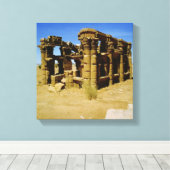 Meroitic Kiosk Leinwanddruck (Insitu (Holzboden))