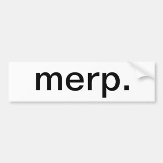 Merp Autoaufkleber