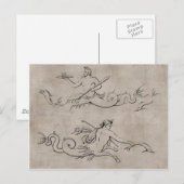Merpeople Postkarte (Vorne/Hinten)