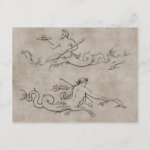 Merpeople Postkarte