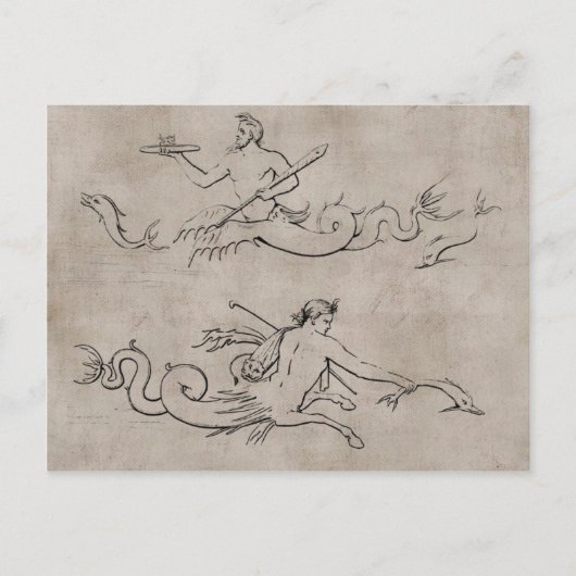 Merpeople Postkarte (Vorderseite)