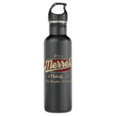 MERRELL Wasserflasche, MERRELL Wasserflasche Edelstahlflasche (Vorderseite)