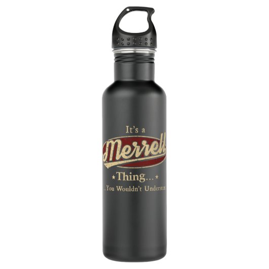 MERRELL Wasserflasche, MERRELL Wasserflasche Edelstahlflasche (Vorderseite)