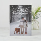 Merriday Season Foto Overlay Weihnachten (Stehend Vorderseite)