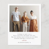 Merrier Together Arch Foto Weihnachten (Rückseite)