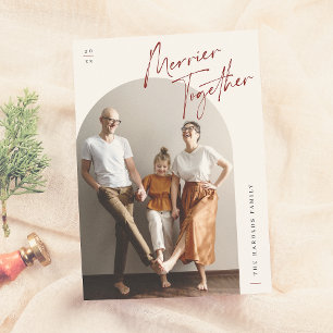 Merrier Together Arch Foto Weihnachten