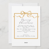 Merrier Together Foto Elegante Weihnachten (Rückseite)