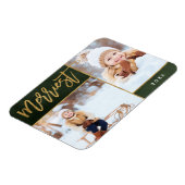 Merriest Imitate Golden Fossil 2 Foto Urlaub Magnet (Linke Seite)