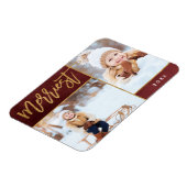 Merriest Imitate Golden Fossil 2 Foto Urlaub Magnet (Linke Seite)