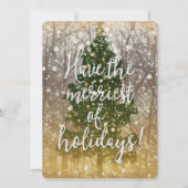 Merriest of Holiday Parties Einladung (Vorderseite)