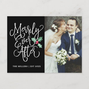 Merriever After Holiday Foto Vielen Dank Feiertagspostkarte