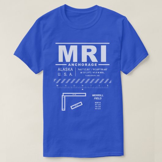 Merrill Field MRI T - Shirt (Design vorne)