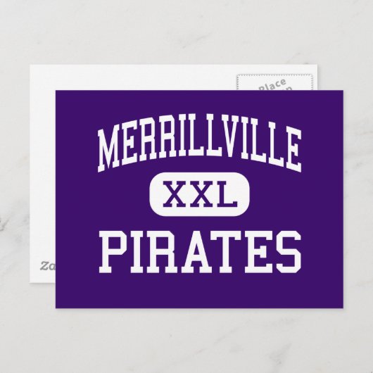 Merrillville - Pirates - High - Merrillville Postkarte (Vorne/Hinten)