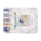 Merrily Ever After Pastel Holiday Foto magnet (Horizontal)
