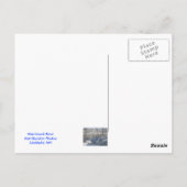 Merrimack im Winter Postkarte (Rückseite)