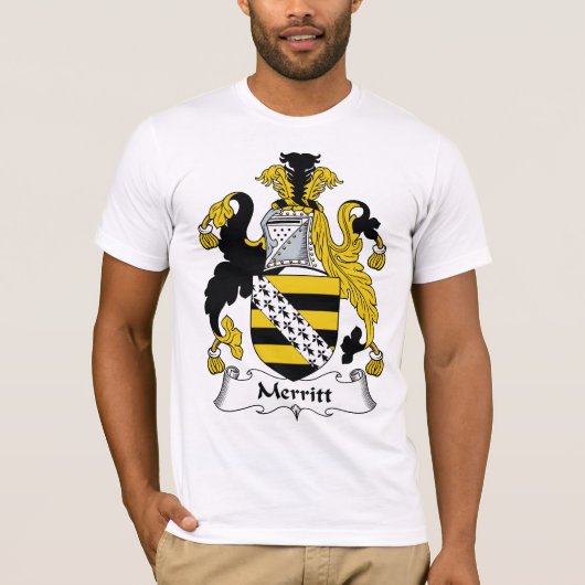 Merritt Familienwappen T-Shirt (Vorderseite)