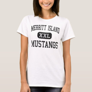 Merritt Insel - Mustangs - hoch - Merritt Insel T-Shirt
