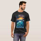 Merritt Island Florida Manatees Vacation Souvenir  T-Shirt (Vorne ganz)