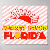 Merritt Island, Florida Poster (Vorne)