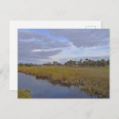 Merritt Island National Wildlife Refuge Florida Postkarte (Vorne/Hinten)