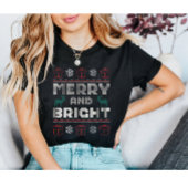 Merrry and Bright Ugly Christmas Shirt