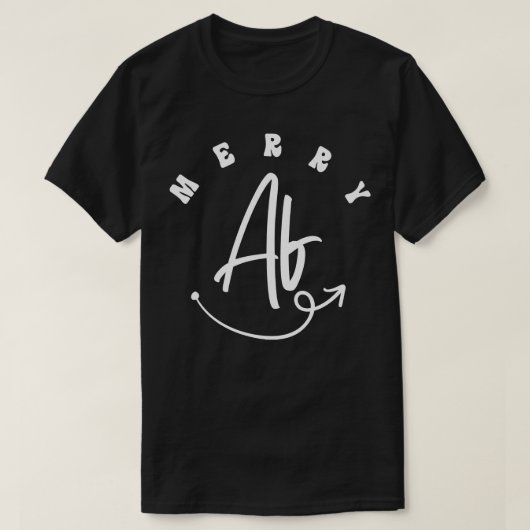 Merry AF 1 T-Shirt (Design vorne)