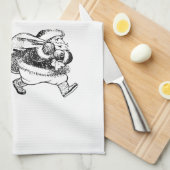 Merry AF Funny Weihnachten Geschirrtuch (Viertel Falte)