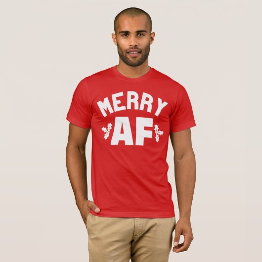 MERRY AF T-Shirt (Vorne ganz)