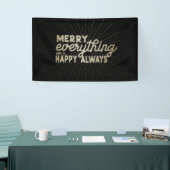 Merry Alles & a Happy Always Holiday Banner (Messeveranstaltung)