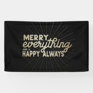 Merry Alles & a Happy Always Holiday Banner