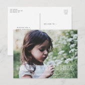 Merry alles Art Deko Drehbuch Urlaub Foto Postkarte (Vorne/Hinten)