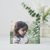 Merry alles Art Deko Drehbuch Urlaub Foto Postkarte (Stehend Vorderseite)