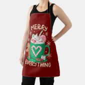 Merry alles Lebkuchen Kaffee Latte Xmas Schürze (InSitu)