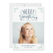 Merry Alles Trendy Foto Gruß