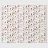Merry alles Wrapping Paper Geschenkpapier (Flach)