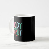 Merry & Bright Moody & Uptight Matching Co Kaffeetasse (Vorderseite Links)