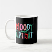 Merry & Bright Moody & Uptight Matching Co Kaffeetasse (Links)