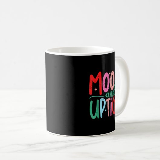 Merry & Bright Moody & Uptight Matching Co Kaffeetasse (VorderseiteRechts)