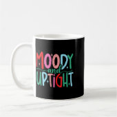 Merry & Bright Moody & Uptight Matching Co Kaffeetasse (Links)