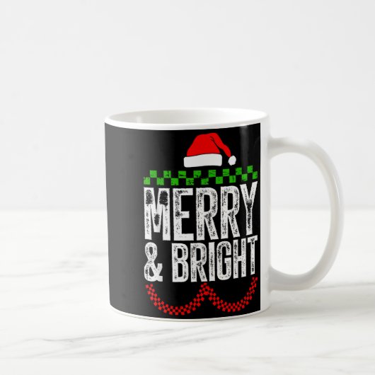 Merry & Bright Moody & Uptight Matching Co Kaffeetasse (Rechts)