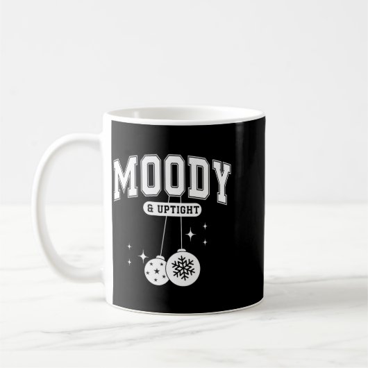 Merry &amp; Bright Moody &amp; Uptight Matching Co Kaffeetasse (Links)