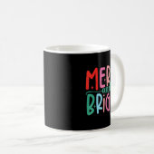 Merry &amp; Bright Moody &amp; Uptight Matching Co Kaffeetasse (VorderseiteRechts)